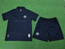 24/25 Marseille 125th Anniversary Edition Black Kids Kits Player 1:1 Quality Soccer Jersey