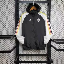 24/25 Arsenal Black Windbreaker
