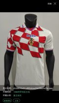1998 Croatia Home White Player 1:1 Quality Retro Soccer Jersey