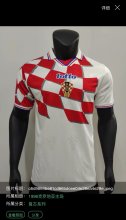 1998 Croatia Home White Player 1:1 Quality Retro Soccer Jersey