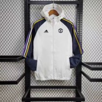 24/25  Manchester United  White Windbreaker