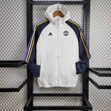 24/25  Manchester United  White Windbreaker