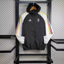 24/25 Juventus Black Windbreaker