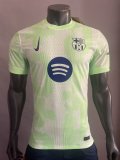 24/25 Barcelona  Third Green  PLayer 1:1 Quality Soccer Jersey （胸前大logo）