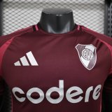 24/25 River Plate Away Player 1:1 Quality Soccer Jersey