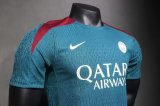 24/25 PSG Paris Green Training Clothes Player 1:1 Quality Soccer Jersey