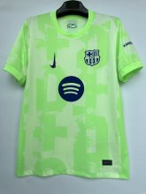 24/25  Barcelona  Third Green Fans  1:1 Soccer Jersey （胸前大logo）