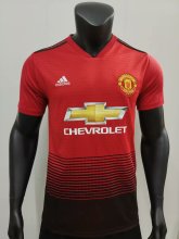 2018/2019  Manchester United Home Fans 1:1 Quality Retro Soccer Jersey