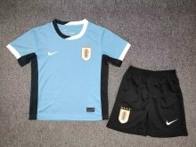 24/25 Uruguay Home Kids 1:1  Quality Soccer Jersey