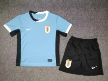 24/25 Uruguay Home Kids 1:1  Quality Soccer Jersey