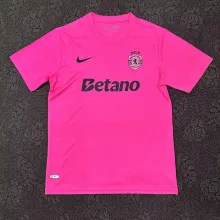 24/25 Sporting Lisbon Third Pink Fans 1:1  Quality Soccer Jersey