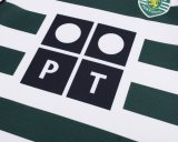 2001/2003 Sporting Lisbon Home Kids  Retro 1:1 Soccer Jersey