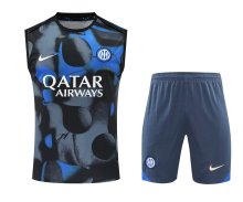 24/25 Inter Milan Black 1:1 Quality Training Vest（A-Set）