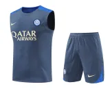 24/25 Inter Milan  Blue 1:1 Quality Training Vest（A-Set）