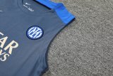 24/25 Inter Milan  Blue 1:1 Quality Training Vest（A-Set）