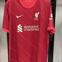 21/22  Liverpool  Home Retro 1:1 Quality Soccer Jersey