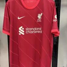 21/22  Liverpool  Home Retro 1:1 Quality Soccer Jersey