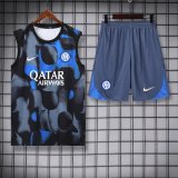 24/25 Inter Milan Black 1:1 Quality Training Vest（A-Set）