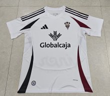 24/25 Albacete Balompie Home White Fans 1:1 Quality Soccer Jersey