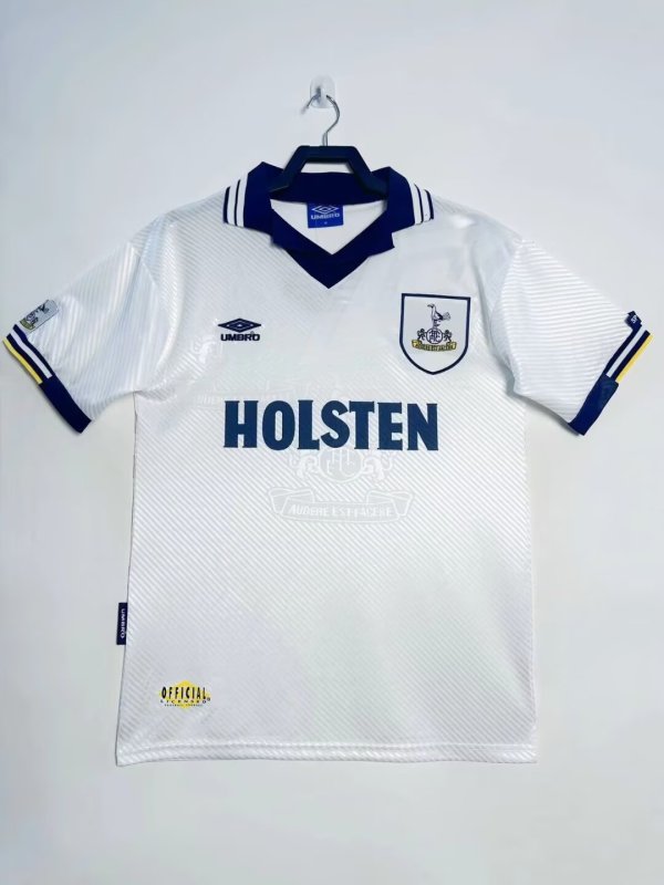 1993/1995 Tottenham Home Fans 1:1 Retro Soccer Jersey