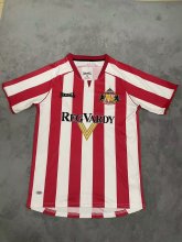 2005/2006 Sunderland Home Fans Retro 1:1 Quality Soccer Jersey