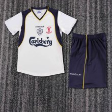 2001/2002 Liverpool  Kids Retro 1:1  Quality Soccer Jersey