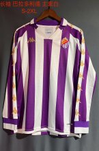 23/24 Valladolid Home Long sleeve 1:1 Quality Soccer Jersey