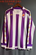 23/24 Valladolid Home Long sleeve 1:1 Quality Soccer Jersey