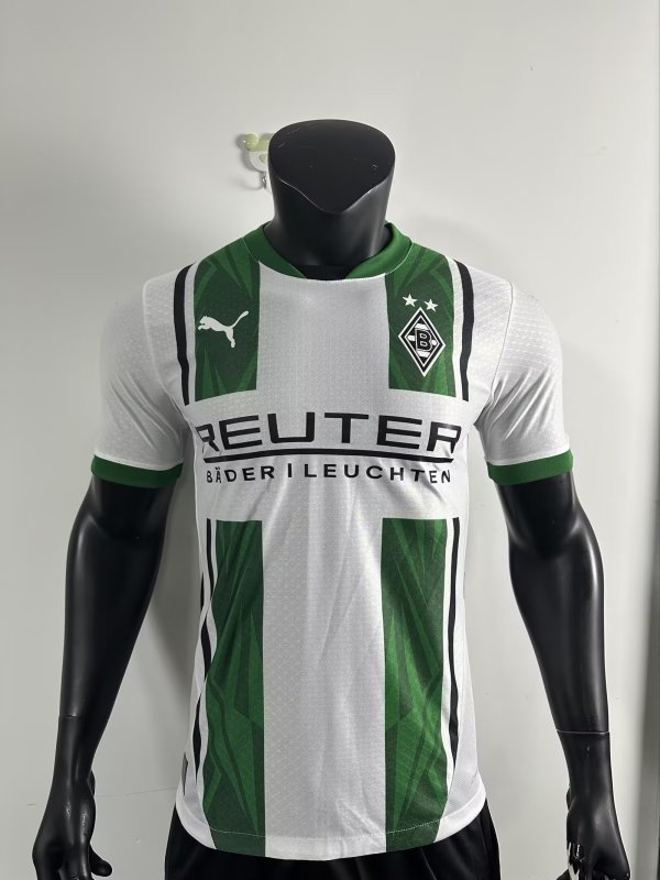 24/25 Monchengladbach Home Player 1:1 Quality Soccer Jersey