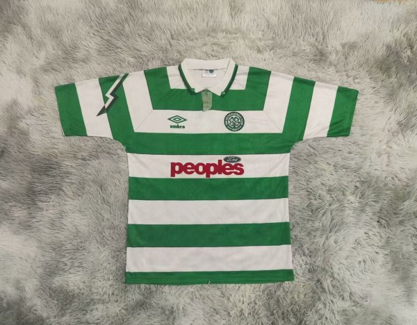 1991/1992 Celtic Home Fans Retro 1:1 Quality Soccer Jersey