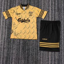 1994/1996 Liverpool  Third Kids Retro 1:1  Quality Soccer Jersey