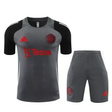 24/25  Manchester United  Dark Grey 1:1 Quality Training Jersey（A-Set）