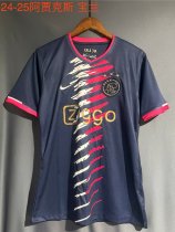 24/25  Ajax Royal Blue Fans 1:1 Quality Soccer Jersey