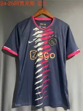 24/25  Ajax Royal Blue Fans 1:1 Quality Soccer Jersey