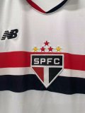 24/25  Sao Paulo Home Fans Long sleeve 1:1 Quality Soccer Jersey