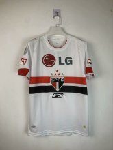 2006 Sao Paulo Home White Retro 1:1 Quality Soccer Jersey