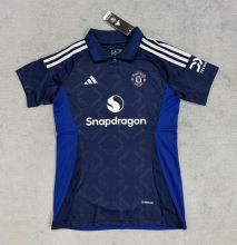 24/25 Manchester United Away Women Fans 1:1 Quality Soccer Jersey