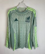24/25 Mexico Away Fans Long sleeve 1:1 Quality Soccer Jersey