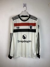 24/25 Manchester United Third Fans Long Sleeve1:1 Quality Soccer Jersey