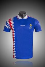 1994 France Home Fans  Retro 1:1 Quality Soccer Jersey