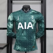 24/25 Tottenham Away Long Sleeve Player 1:1 Quality Soccer Jersey