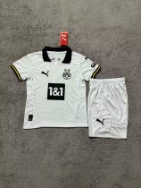 24/25 Dortmund Third Kids 1:1 Quality Soccer Jersey
