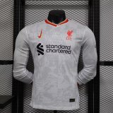 24/25  Liverpool  Third Long Sleeve Player 1:1 Quality Soccer Jersey