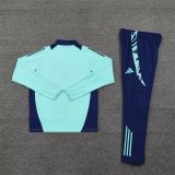 24/25  Manchester United Lake Blue 1:1 Quality Training Jersey