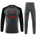 24/25  Manchester United Dark Grey Player 1:1 Quality Training Jersey