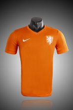 2014 Netherlands Home Fans 1:1 Quality Retro Soccer Jersey