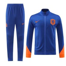 24/25 Netherlands Blue Training Tracksuit 1:1 Quality Soccer Jersey