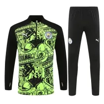 24/25 Manchester City Fluorescent Green Training 1:1 Quality Training Jersey