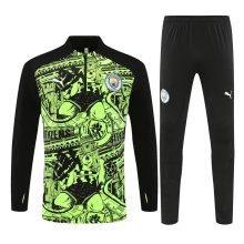 24/25 Manchester City Fluorescent Green Training 1:1 Quality Training Jersey