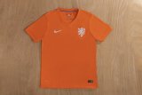 2014 Netherlands Home Fans 1:1 Quality Retro Soccer Jersey